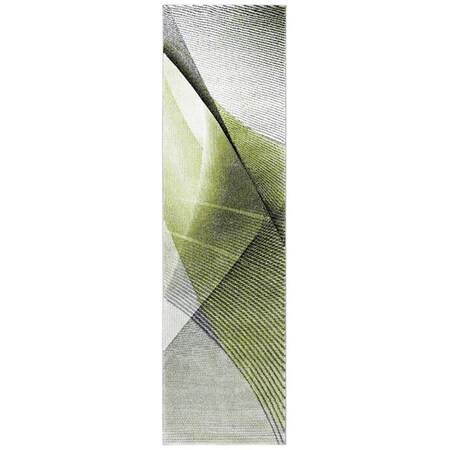 Safavieh 2 ft. 3 in. x 4 ft. Hollywood715Y Power Loomed Accent Area Rug Grey & Green HLW715Y-24